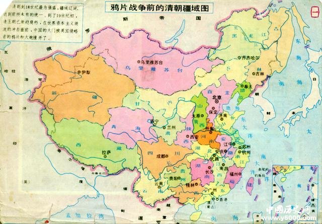 揭秘:清朝前期的行政区划_明清历史_中国5000历史网-.
