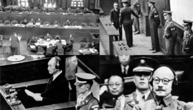 东京大审判上的战犯们