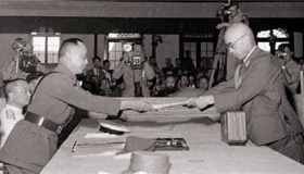 何应钦和冈村宁次签订的协约