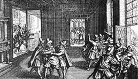 1618年5月23日：布拉格掷出窗外事件爆发