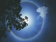 日晕的形成原理与传说