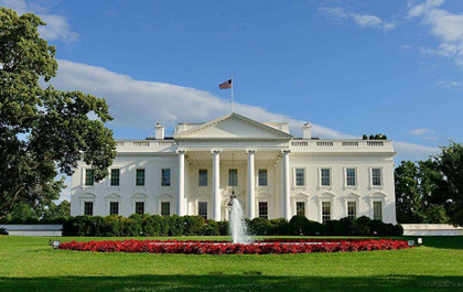 白宫大门图片