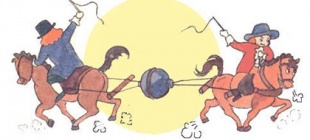 1654年5月8日：德国马德堡半球实验