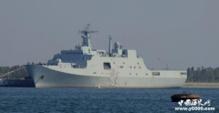 中国最大战舰井冈山号下水为南海博弈带来变化
