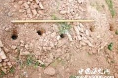 考古学家今年对秦昭襄王墓部分挖掘