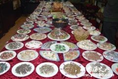 满汉全席总共有多少道菜？