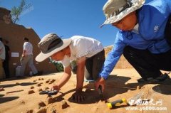 旧石器时代鸵鸟蛋壳串珠出土