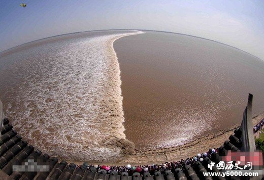 中国最壮观的海潮