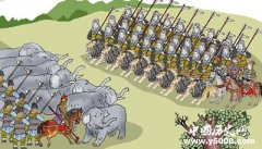 宗悫征越南 假狮兵破真象兵