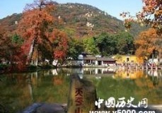 苏州天平山风景名胜区主要景点