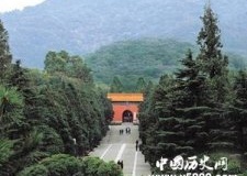 明太祖之明孝陵风水说