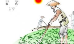 “锄禾日当午”的作者是谁