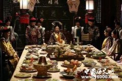 清朝御膳：皇帝用膳菜不过三口