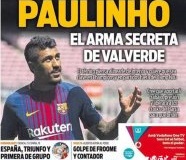 巴萨签下保利尼奥 腰杆硬了谁都不怕