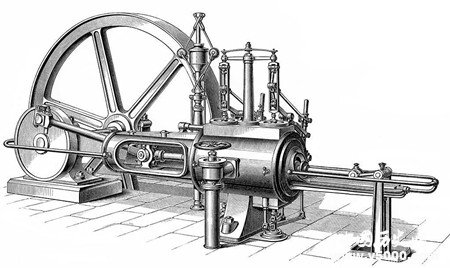 瓦特发明蒸汽机改变了世界的面貌