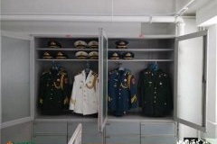 组图：三军仪仗队的内务看出严格的纪律