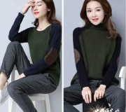 女生冬季毛衣怎么穿好看