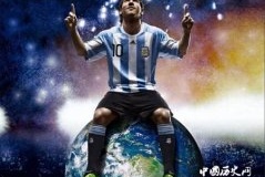 梅西在巴萨一线队崭露头角