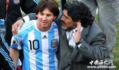 梅西成为马拉多纳的继承人