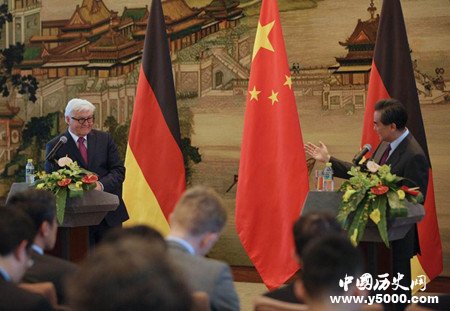 中国与德国建立外交关系的时间