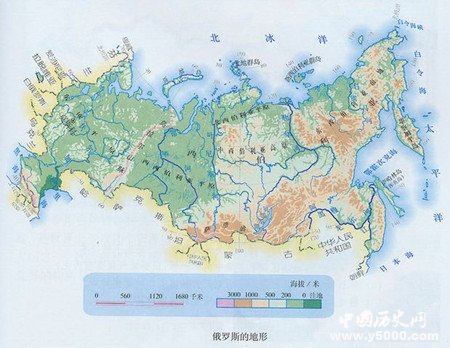 勒拿河水系图图片
