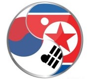 韩朝举朝鲜半岛旗