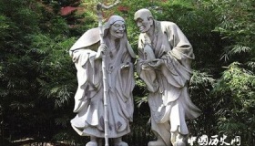 寒山寺和合二仙历史上真的存在吗