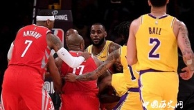 湖人火箭打架事件是怎么处理的？保罗也遭禁赛？