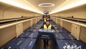 复兴号快递专用车厢的装载量多少复兴号快递车厢有多快