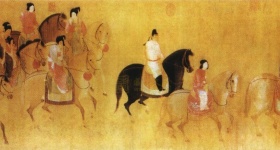 《虢国夫人游春图》简介《虢国夫人游春图》主角是谁？