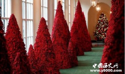 白宫红色圣诞树：白宫布置圣诞树的历史红色有哪些心理暗示？