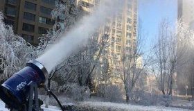 山西小区人工造雪是怎么回事人工造雪的技术原理是什么