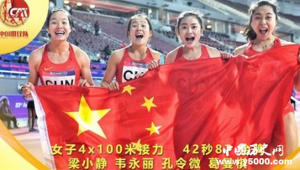 中国女子接力夺冠 中国女子接力成员介绍