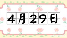 历史上的今天4月29日事件