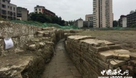 成都发现唐五代、清代城墙
