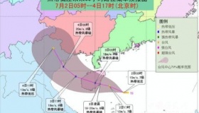 南海“准台风”将登陆海南