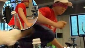 甄子丹蒙眼瓶盖挑战