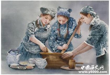 擂茶的产区和制作工艺_擂茶是哪里产的怎么制作的_中国历史网