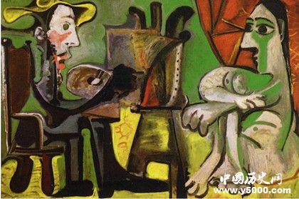 毕加索绘画风格特点_简述毕加索绘画特点_毕加索绘画艺术的特点_中国历史网