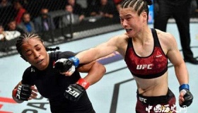 张伟丽成中国首位UFC冠军！42秒创最新记录！