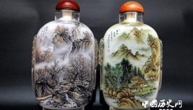 工艺美术之内画壶：小小内画壶 壶里有乾坤