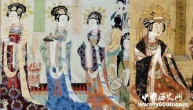 披帛：动时飘逸舒展如风拂杨柳