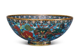 掐丝珐琅：北京工艺品四大名旦之一