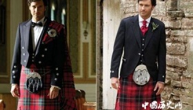 苏格兰方格裙：裙子不仅是女生的专属也是男孩子的骄傲！