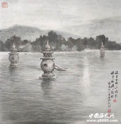 三潭印月名字由来_三潭印月的传说故事_杭州西湖中的三个潭来历_中国历史网