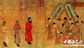 阎立本步辇图：中国十大传世名画作品赏析