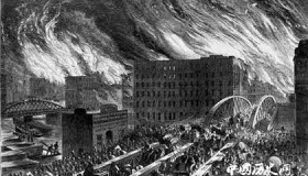 1871年芝加哥大火，三分之一城市被毁，凶手竟是一头奶牛