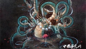 相柳：蛇身九头食人无数的山海经凶神