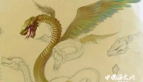 螣蛇：中国民间传说中的一种能飞的蛇