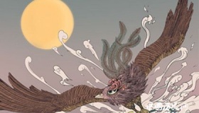 重明鸟：能驱邪一个眼有两个眼珠的神鸟